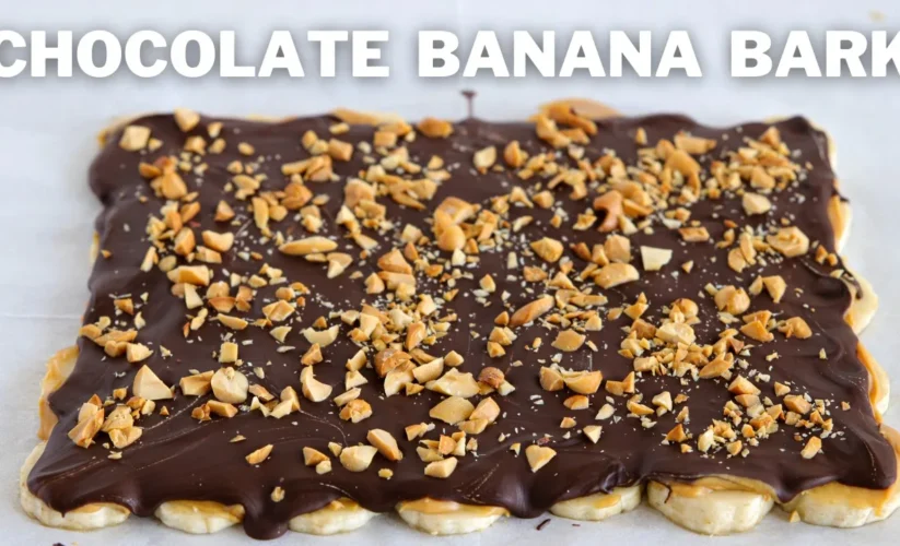 chocolate banana bark