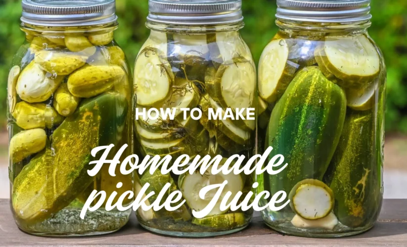 Pickle Juice Recipe