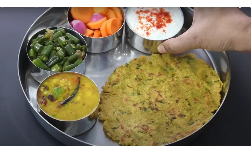 Healthy veg thali